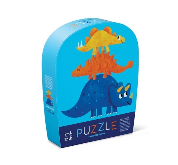 Crocodile Creek Puzzel Dino Vrienden (12 stukjes)