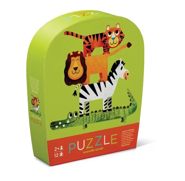 Crocodile Creek Puzzel Jungle Vrienden (12 stukjes)