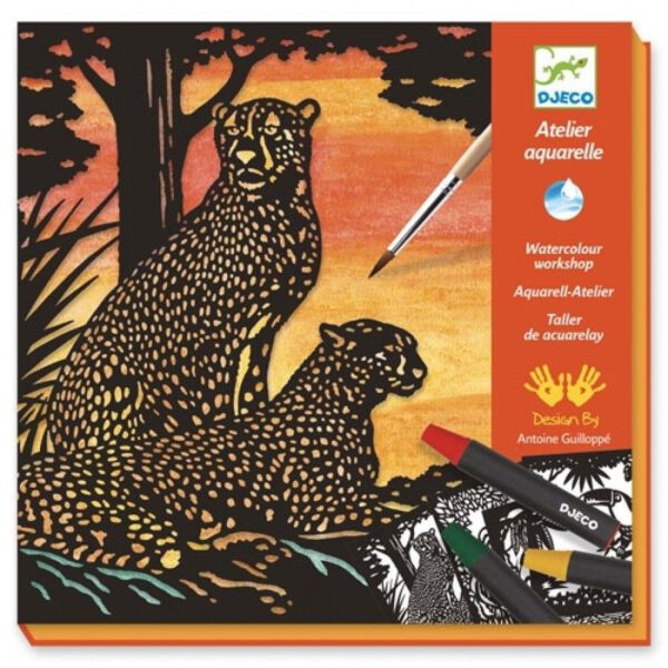 Djeco Aquarel Workshop | Jungledieren