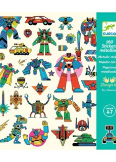 Djeco Djeco Stickers Robots | 160 stuks