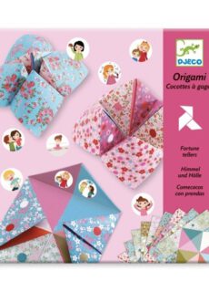 Djeco Eenvoudig Origami Knutselpakket | Doosjes vouwen  fleurs