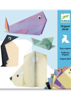 Djeco Eenvoudig Origami Knutselpakket | Pooldieren