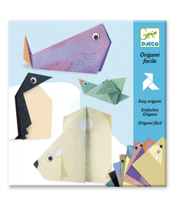 Djeco Eenvoudig Origami Knutselpakket | Pooldieren