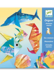 Djeco Eenvoudig Origami Knutselpakket | Zeedieren