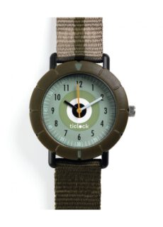 Djeco Horloge Green target