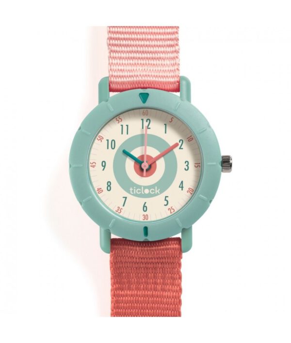 Djeco Horloge Pink target