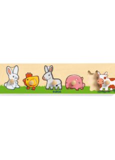 Djeco Houten Puzzel Farm & Co (5 stukjes)