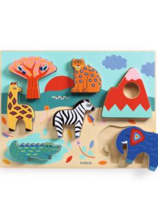 Djeco Houten Puzzel Savanna Story