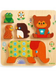 Djeco Houten Puzzel  relief woodypile