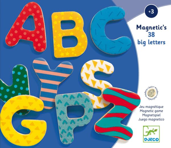 Djeco Magnetische Letters | 38 stuks