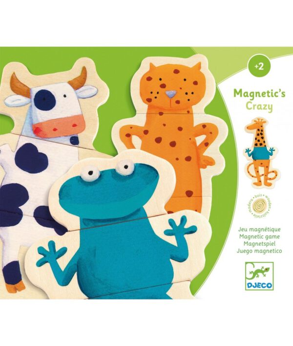 Djeco Magnetische puzzel Crazy