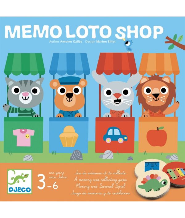 Djeco Memo Loto Shop