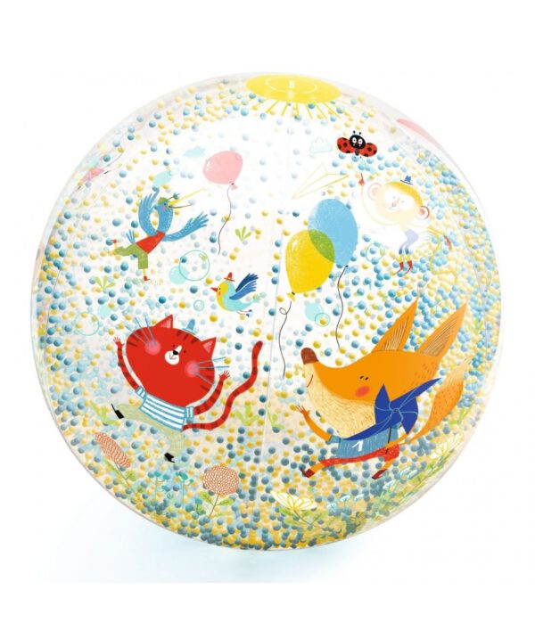 Djeco Opblaasbare Bal Bubbels 35 cm