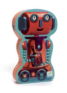 Djeco Silhouet Puzzel Robot (36 stukjes)