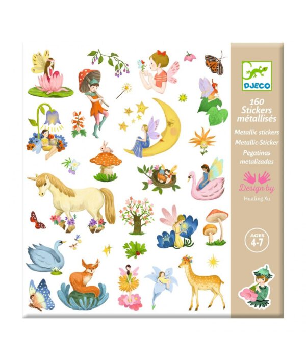 Djeco Stickers Fantasy | 160 stuks