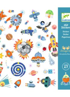 Djeco Stickers Ruimte  | 160 stuks