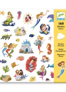 Djeco Stickers Zeemeerminnen  | 160 stuks