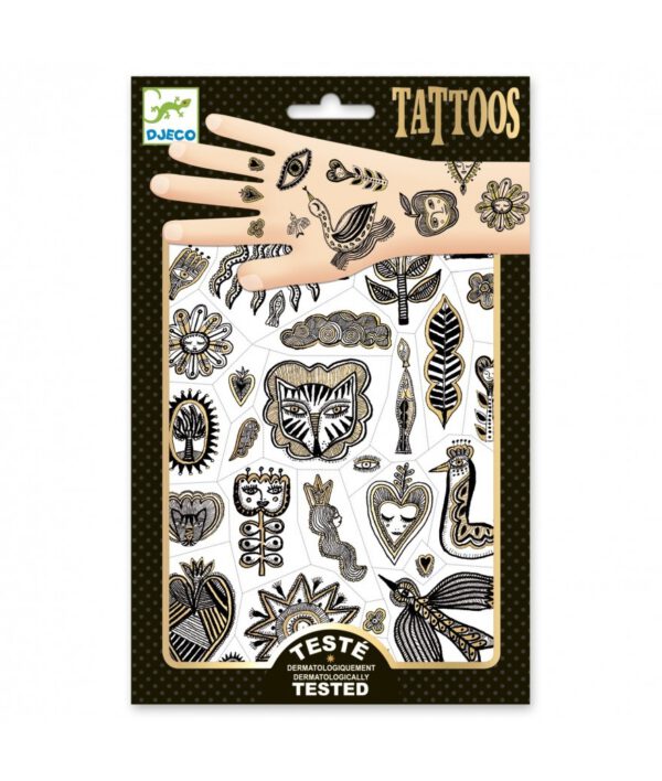 Djeco Tattoos Golden Chic