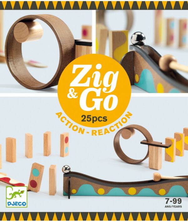 Djeco Zig & Go 25 stuks