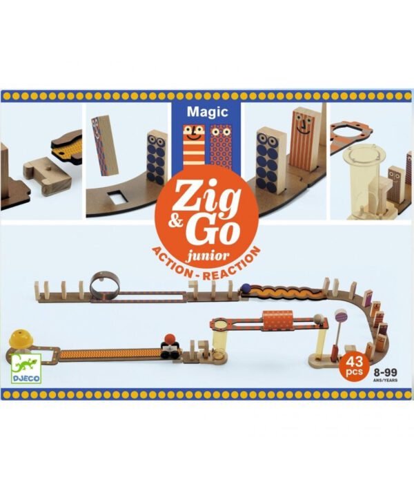 Djeco Zig & Go Junior Magic 43 stuks