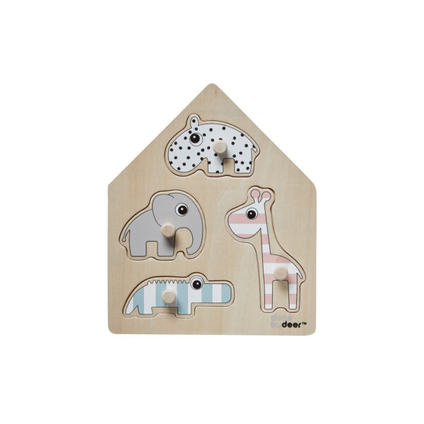 Done by Deer Puzzel Deer Friends Pastel Colour