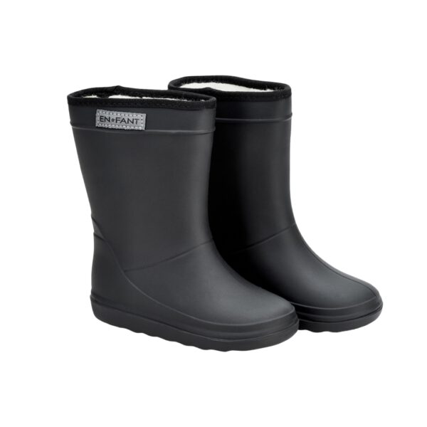 EnFant Regenlaarzen Thermoboots Black