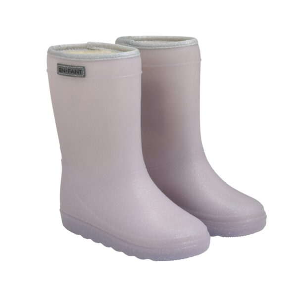 EnFant Regenlaarzen Thermoboots Burnished Lilac Glitter