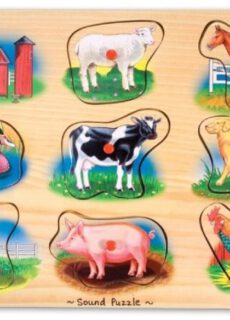 Geluidenpuzzel Boerderij klassiek