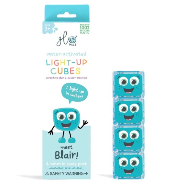 Glo Pals Light Up Cubes Blauw Blair