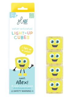 Glo Pals Light Up Cubes Geel Alex