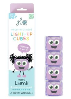 Glo Pals Light Up Cubes Paars Lumi