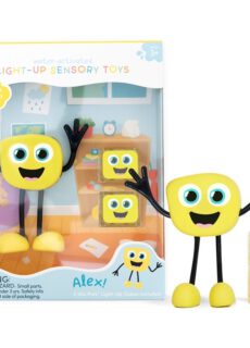 Glo Pals Light Up Sensory Toy Geel Alex