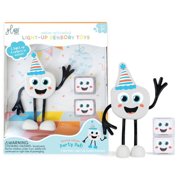 Glo Pals Light Up Sensory Toy Multicolor Party