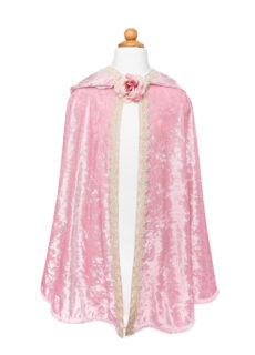 Great Pretenders Deluxe Pink Rose Princess Cape