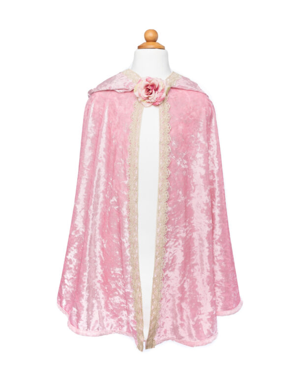 Great Pretenders Deluxe Pink Rose Princess Cape