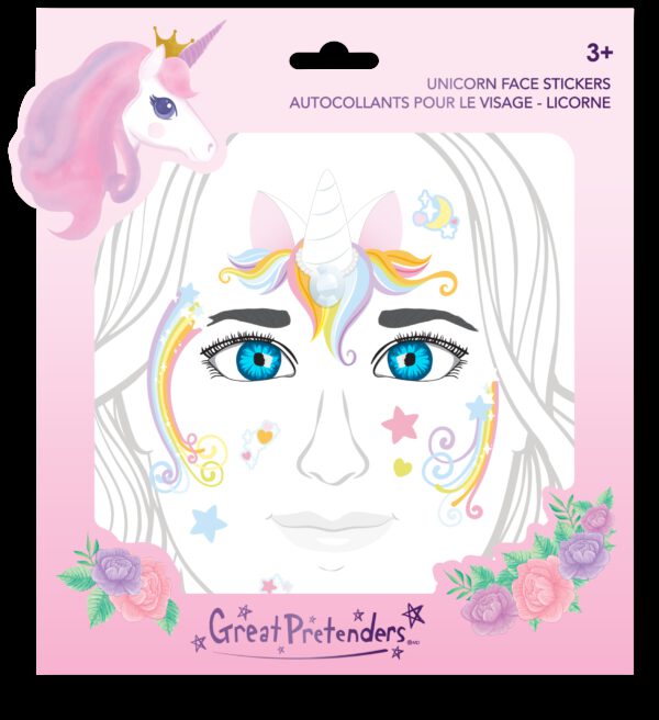 Great Pretenders Gezichtsstickers Unicorn