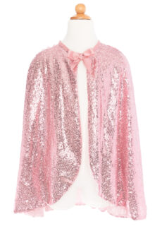 Great Pretenders Glitter cape roze 4-6 jaar