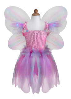 Great Pretenders Jurk Butterfly pink 5-6 jaar