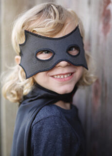 Great Pretenders Omkeerbare Cape Spider & Bat met masker 4-6 jaar