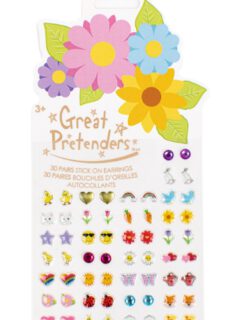 Great Pretenders Plakoorbellen Stick on Earrings Spring Flowers