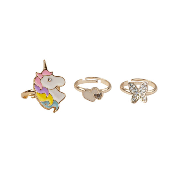 Great Pretenders Ring Unicorn 3 pack