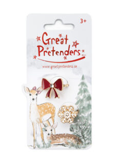 Great Pretenders Ring snowflake 2 pack