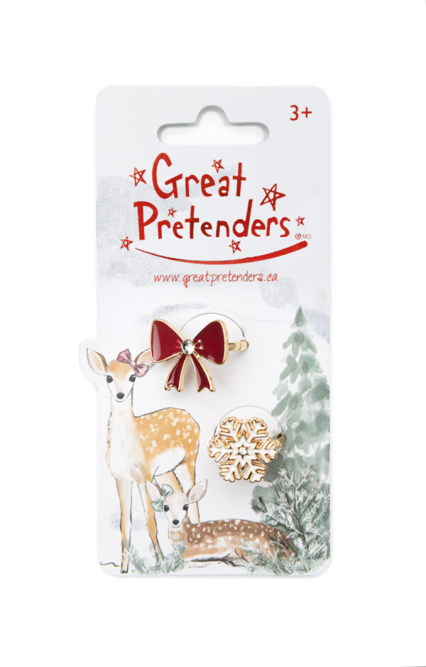 Great Pretenders Ring snowflake 2 pack