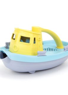 Green Toys Sleepboot met Geel Handvat