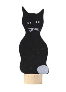 Grimm's Houten Steker Black Cat