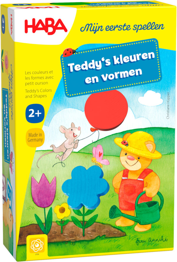 HABA Mijn eerste spellen  Teddy's kleuren en vormen