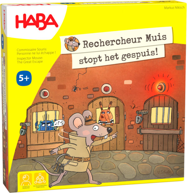 HABA Rechercheur Muis stopt het gespuis!