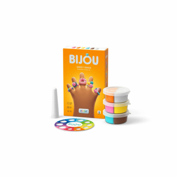 Hey Clay Bijou Rings Candy (3 kleuren)