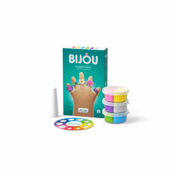 Hey Clay Bijou Rings Flower (3 kleuren)