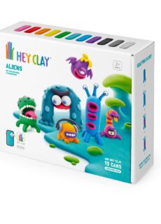 Hey Clay Interactieve Boetseerklei Aliens (15 kleuren)